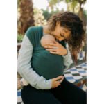 Wrap elastic Boba, Bamboo Rainforest, pentru nou-născut