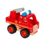 Masina de pompieri din lemn pentru copii, Small Foot - imagine 4