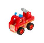 Masina de pompieri din lemn pentru copii, Small Foot - imagine 3
