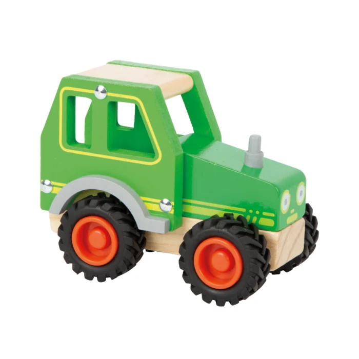 Tractor din lemn pentru copii, Small Foot - imagine 2