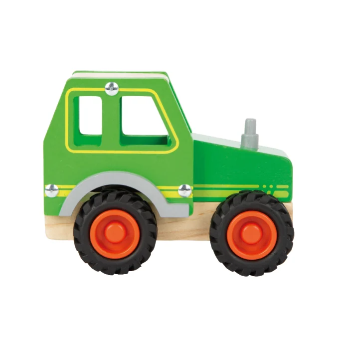 Tractor din lemn pentru copii, Small Foot - imagine 3