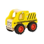 Camion de constructie din lemn pentru copii, Small Foot - imagine 4