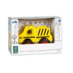 Camion de constructie din lemn pentru copii, Small Foot - imagine 3