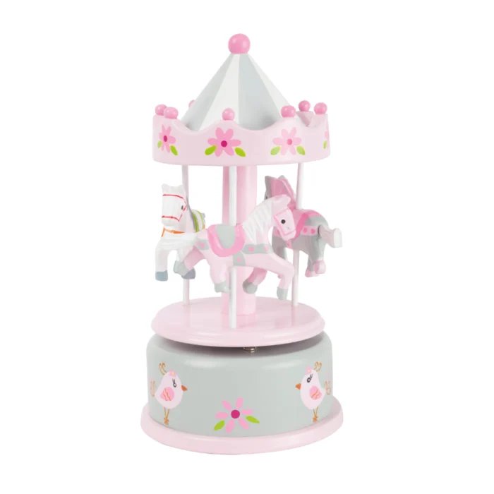 Cutie muzicala Carusel de cai, Small Foot - imagine 3
