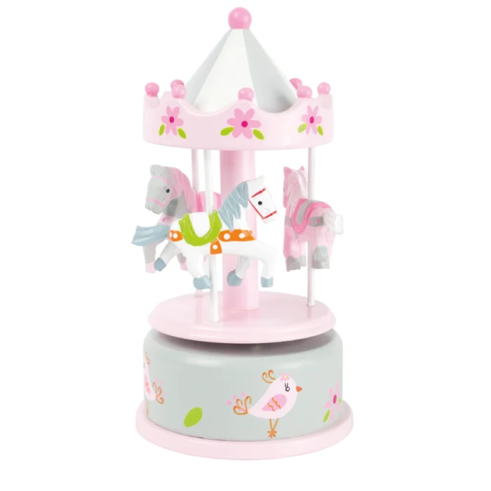 Cutie muzicala Carusel de cai, Small Foot - imagine 2