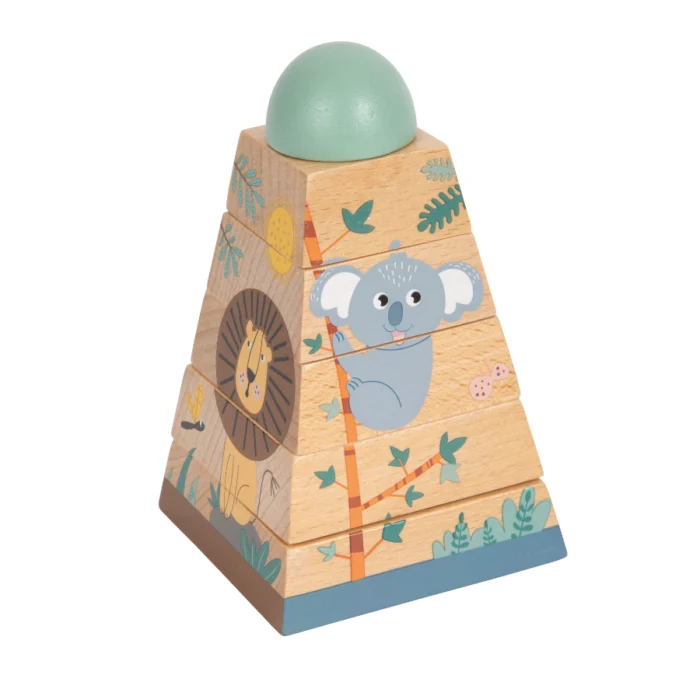 Turn de stivuire Safari, Small Foot - imagine 5