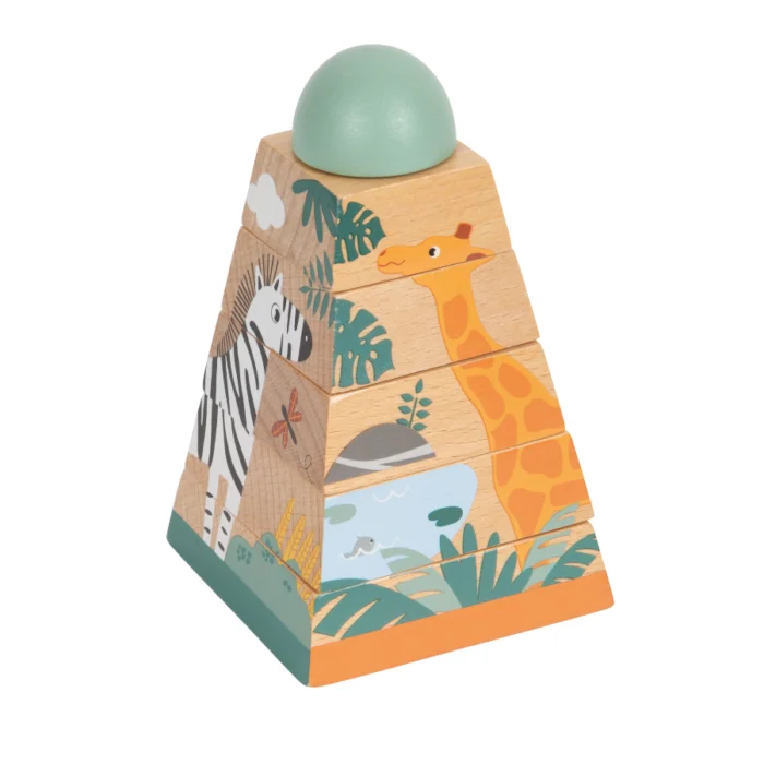 Turn de stivuire Safari, Small Foot - imagine 4
