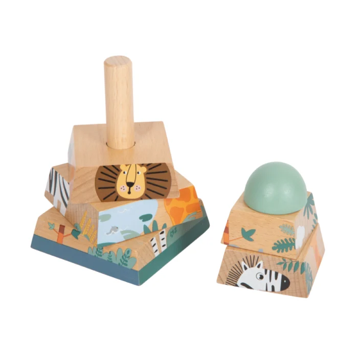 Turn de stivuire Safari, Small Foot - imagine 2