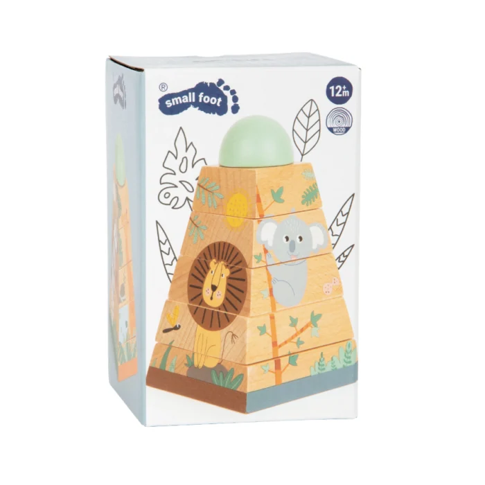 Turn de stivuire Safari, Small Foot - imagine 1