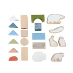 Joc de construit din lemn Arctic, Small Foot - imagine 3