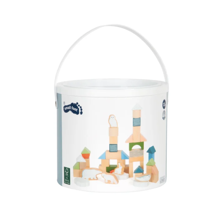 Joc de construit din lemn Arctic, Small Foot - imagine 2