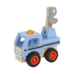 Camion de tractare din lemn pentru copii, Small Foot - imagine 2