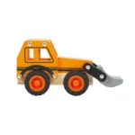 Excavator din lemn pentru copii, Small Foot - imagine 4