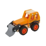 Excavator din lemn pentru copii, Small Foot - imagine 3