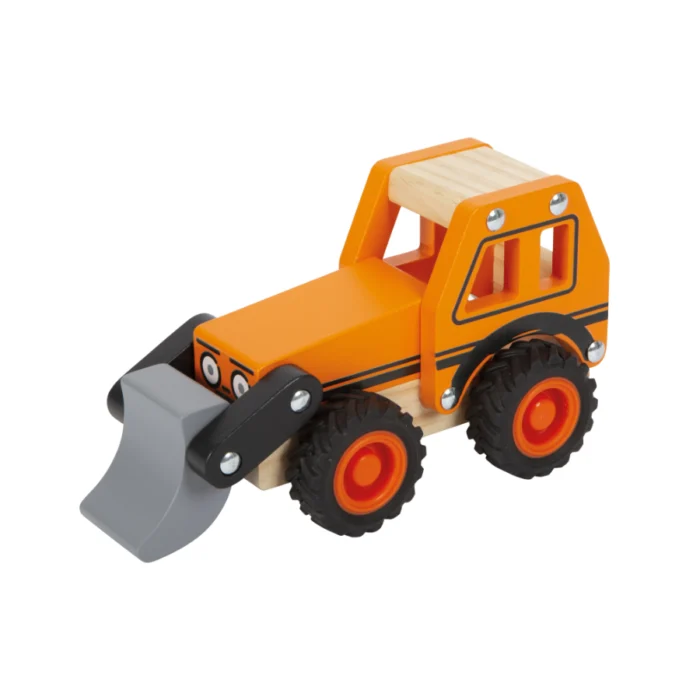 Excavator din lemn pentru copii, Small Foot - imagine 3