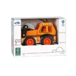 Excavator din lemn pentru copii, Small Foot - imagine 2