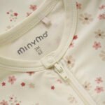 Salopeta cu fermoar din bambus, dusty ceder, Minymo - imagine 3