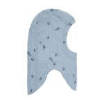 Cagulă din lână merinos și mătase, blue by Fixoni