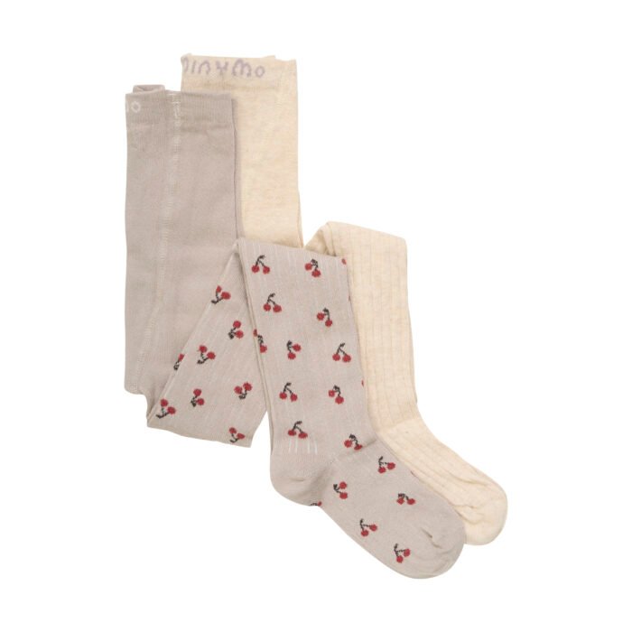 Set dresuri din bumbac light taupe, Minymo - imagine 1