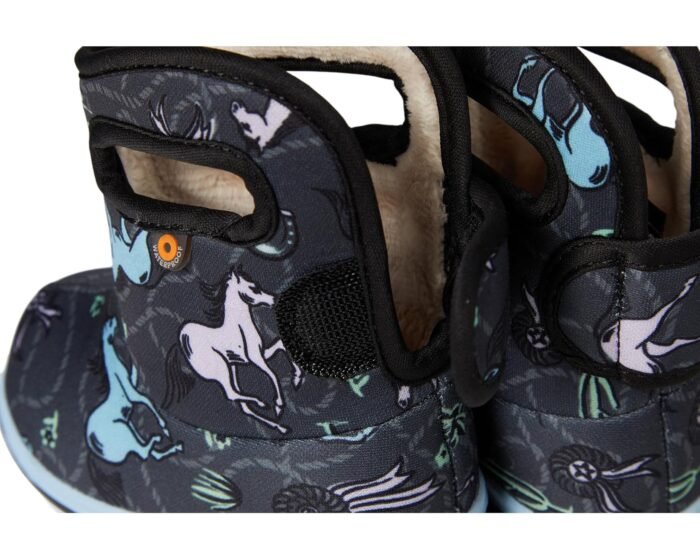 Cizme Baby BOGS II, Horses Grey Multi - imagine 7