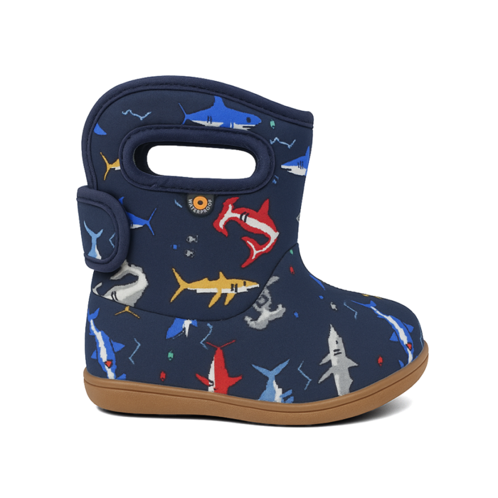 Cizme Baby BOGS II, Pixel Shark - imagine 1