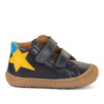 Pantofi Ollie S Star Froddo cu velcro, Dark Blue
