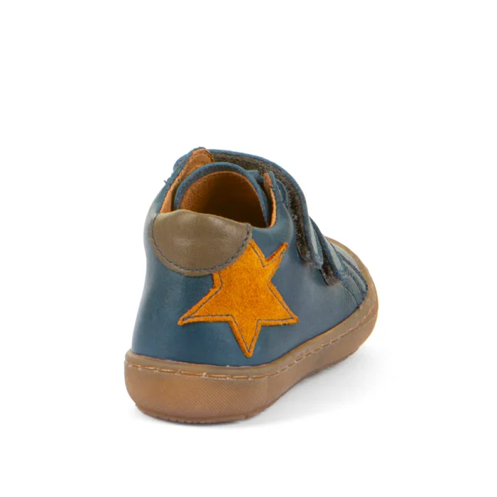 Pantofi Ollie S Star Froddo cu velcro, Dark Denim - imagine 2