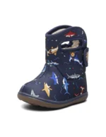 Cizme Baby BOGS II, Pixel Shark - imagine 2