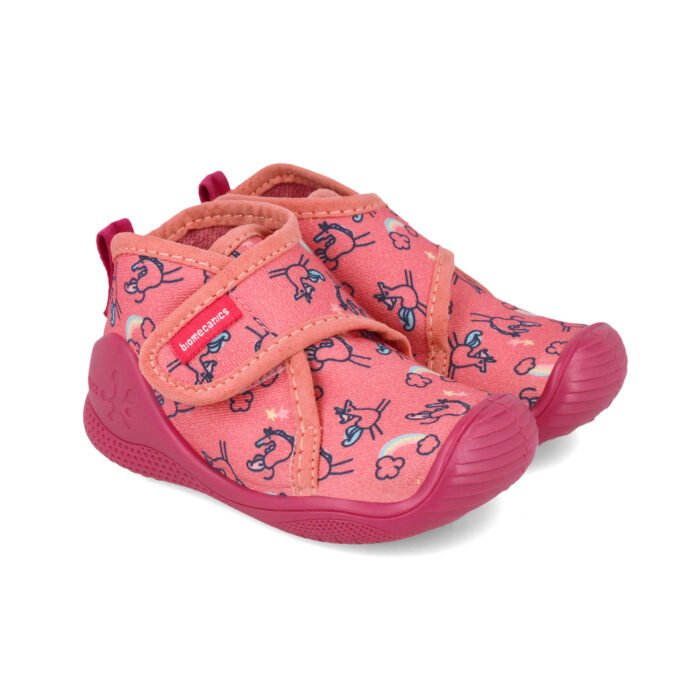 Pantofi de interior din material textil, Biomecanics 251143-B488 - imagine 1