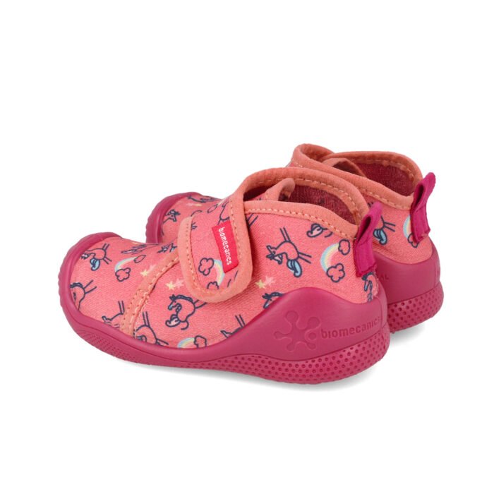 Pantofi de interior din material textil, Biomecanics 251143-B488 - imagine 5