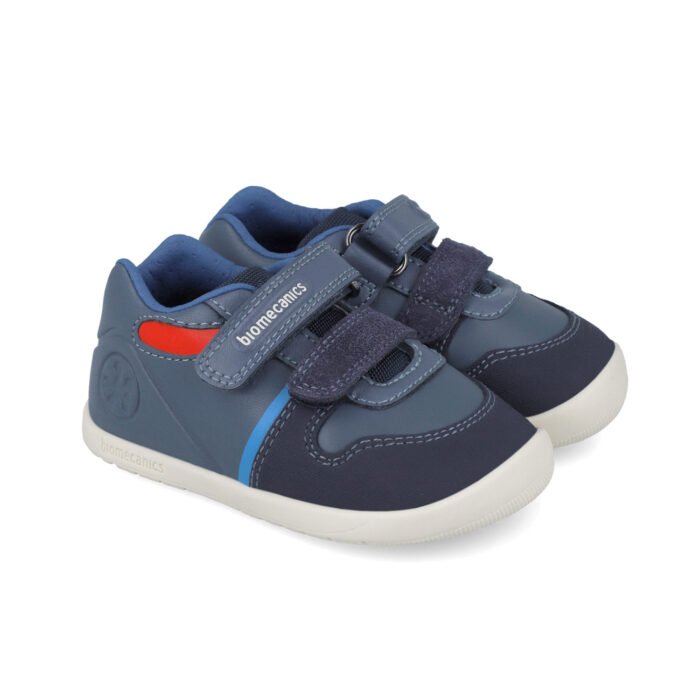 Pantofi din piele barefoot Biomecanics, 251164-B556 - imagine 1