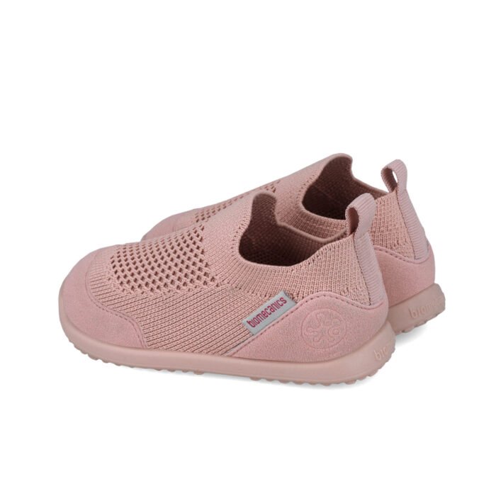 Pantofi barefoot de interior din material textil, Biomecanics 251170-D409 - imagine 4