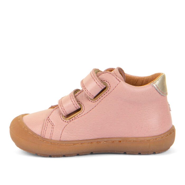 Pantofi Ollie S Star Froddo cu velcro, Dark Pink - imagine 3