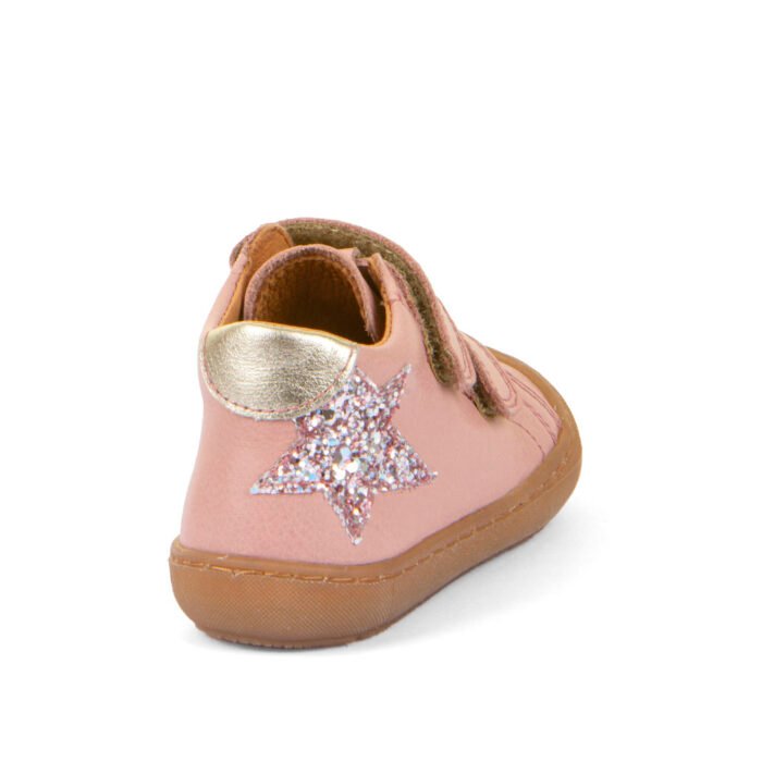Pantofi Ollie S Star Froddo cu velcro, Dark Pink - imagine 4