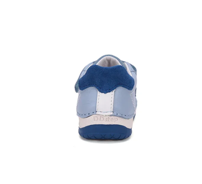 Pantofi din piele pentru primii pași, blue by DD STEP - imagine 5