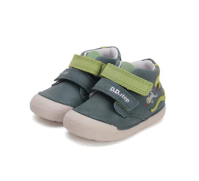 Pantofi din piele pentru copii, snake by DD STEP - imagine 4