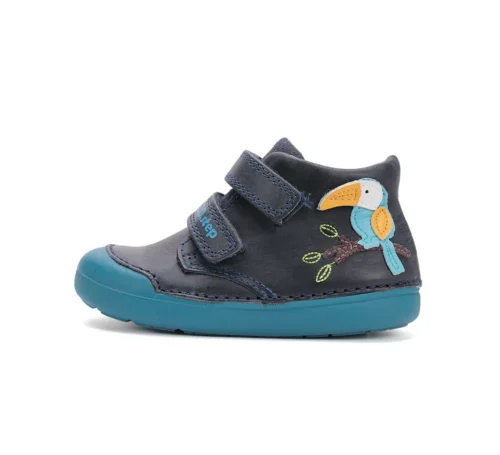 Pantofi din piele pentru primii pași, tucan by DD STEP