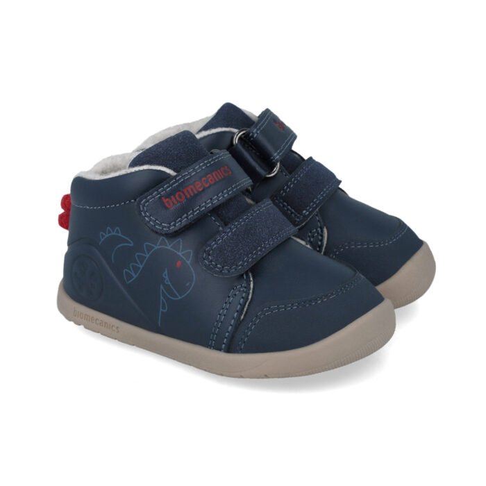 Ghete barefoot din piele captusite Biomecanics, 251162-A183FB - imagine 1