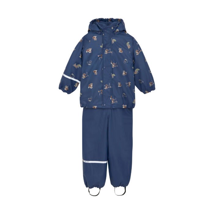Costum impermeabil căptușit cu fleece, oceania - imagine 1