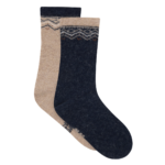 Set de 2 perechi de șosete din bambus/lână, Dark Navy