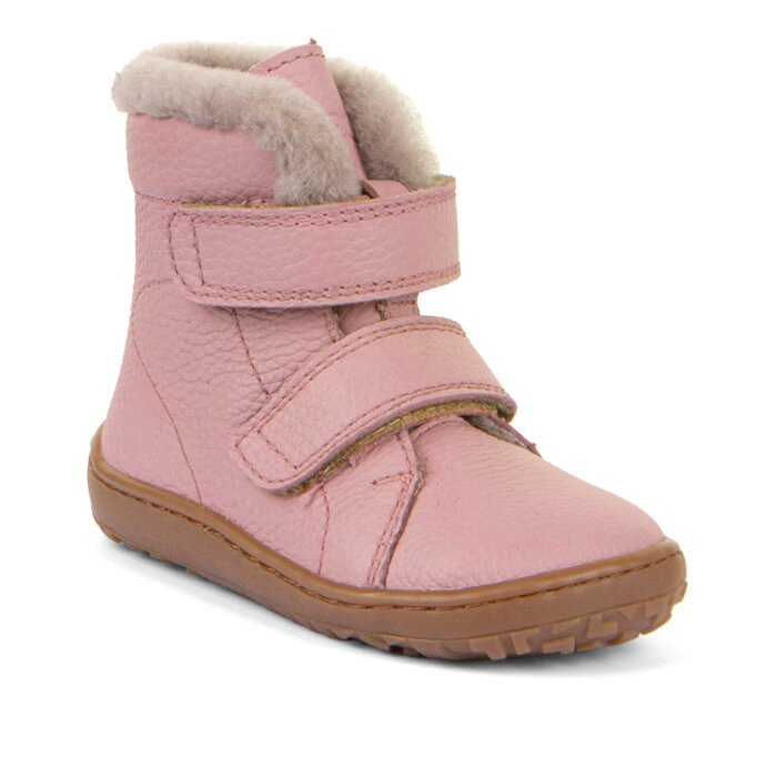 Cizme Froddo BAREFOOT FURRY WINTER, Pink - imagine 1