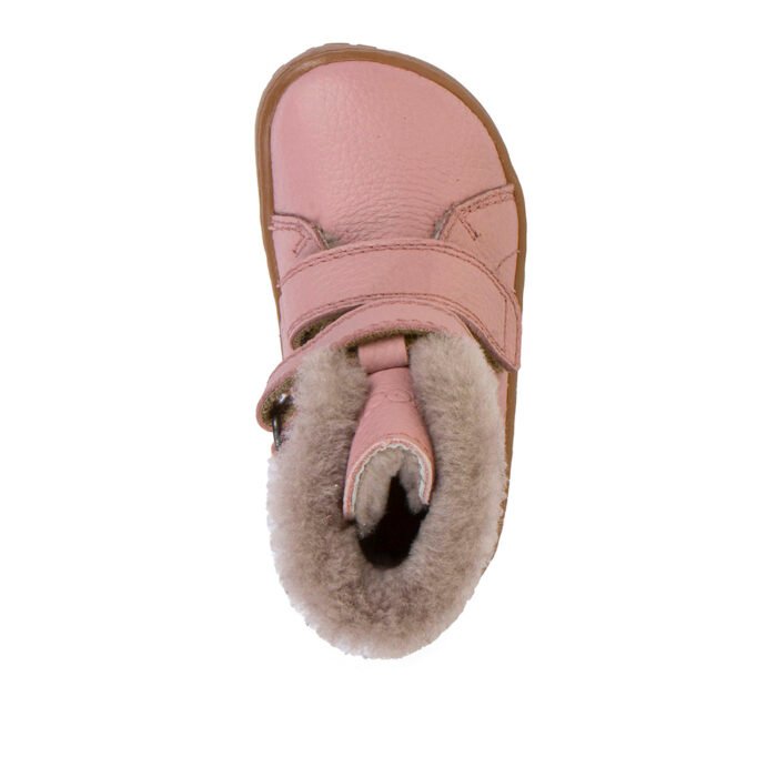 Cizme Froddo BAREFOOT FURRY WINTER, Pink - imagine 2