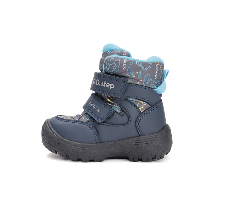 P081-52299ACalypsoSky01_720x Ghete impermeabile D.D.Step cu membrană AQUA-TEX, Blue - imagine 6