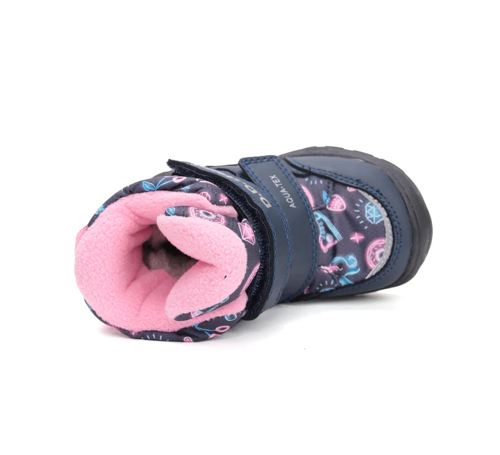 P081-52616ADaisyPink04_720x Ghete impermeabile D.D.Step cu membrană AQUA-TEX, Pink - imagine 2