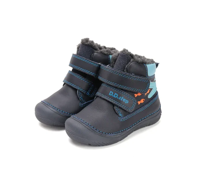 Ghete îmblănite copii DD Step fosforescente - W082-52462A - imagine 5