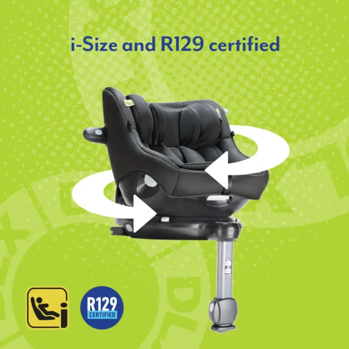 Scaun auto Turn2Me 360° DLX Graco, 40-105cm - imagine 4