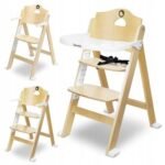 Scaun de masa ergonomic din lemn, evolutiv, 6 luni-12 ani, Lionelo - imagine 6