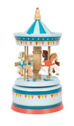 Cutie muzicala Carusel de cai la circ, Small Foot - imagine 4