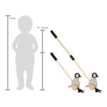 Jucarie de impins Pinguin, Small Foot - imagine 3