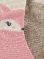 Set 2 perechi de șosete din bumbac, wild rose - imagine 4